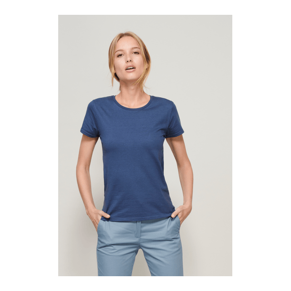 SOL'S | T-Shirt Ladies Jersey Round Collar Belted